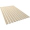 Ekena Millwork 94H x 1/4T Adjustable Wood Slat Wall Panel Kit w/ 4W Slats, Birch contains 11 Slats SWW55X94X0250BI - alternate 5